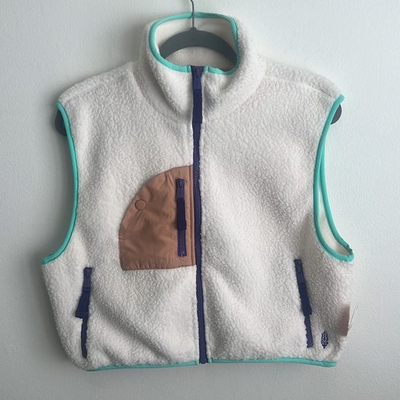 Free People FP MOVEMENT Hit the Slopes Vest / Ivory Retro Combo - Picture 10 of 14